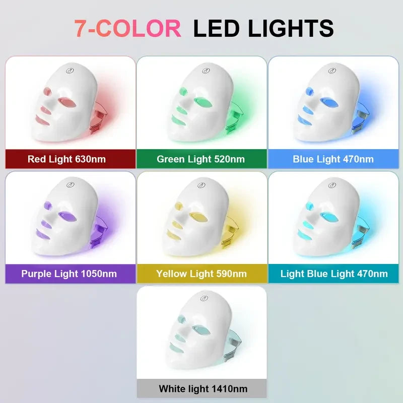 Cordless LED Facial Mask