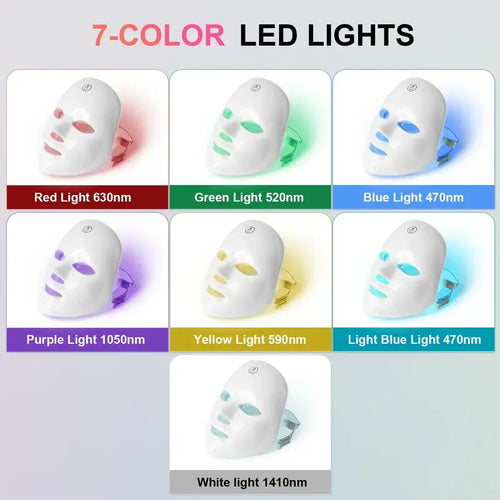 Cordless LED Facial Mask