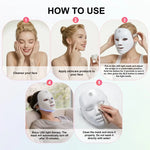 Cordless LED Facial Mask