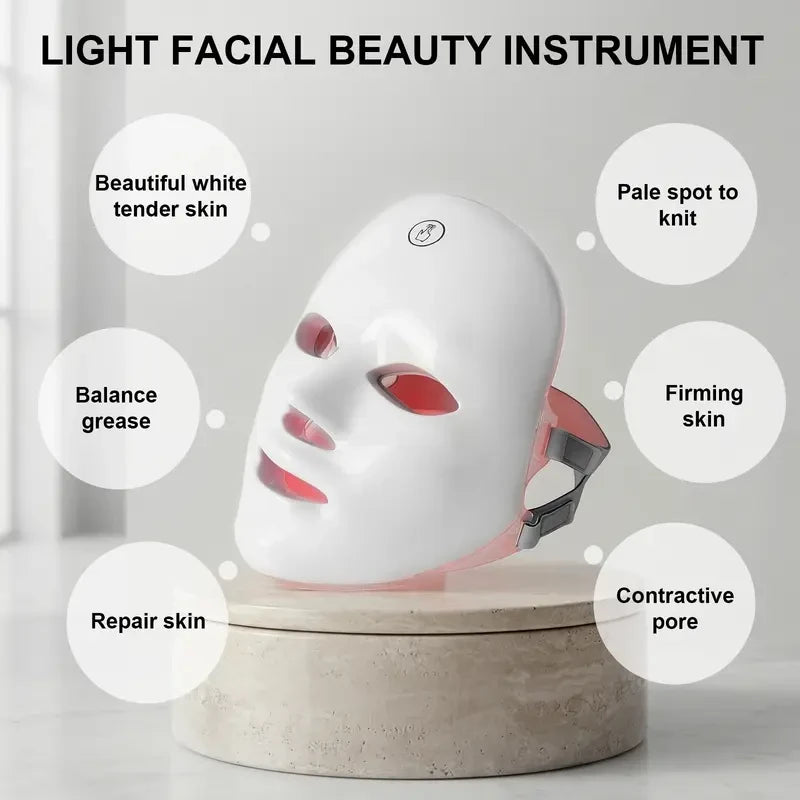 Cordless LED Facial Mask