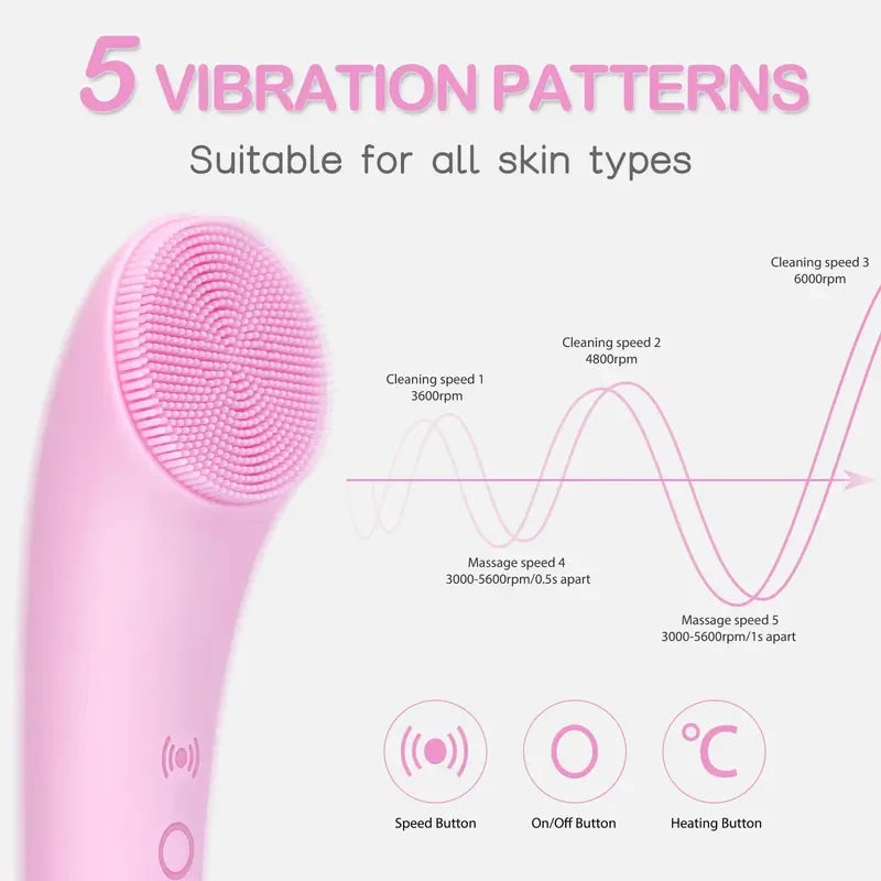 Silicone Facial Cleansing Brush